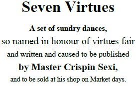 Seven Virtues book